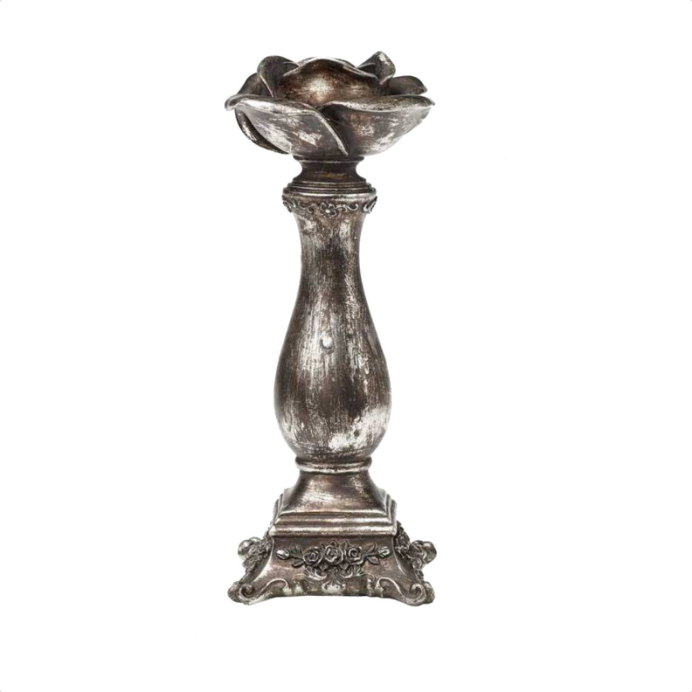 Alchemy - ROSE Bougeoir - Couleur argent